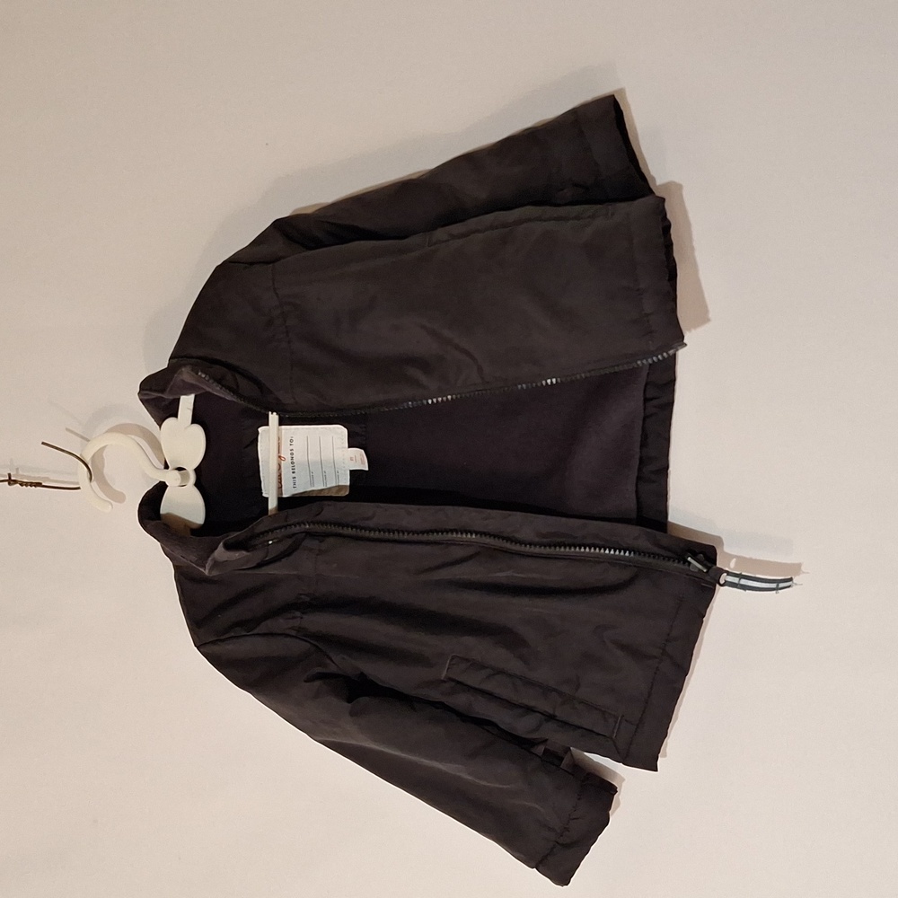 Boy 3t Fleece Lined Jacket Excellent Condition Black